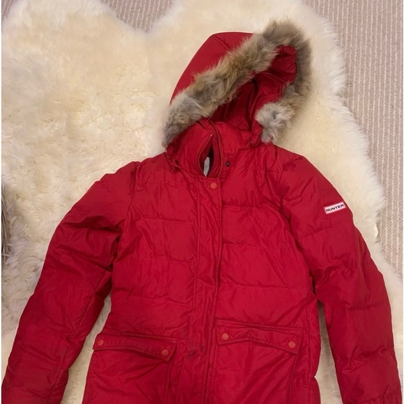 Hunter Jackets & Blazers - Hunter coat fur collar